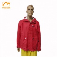 Red PU Jacket