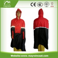 190T polyester poncho for riding