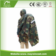 Adult Army Rain Poncho