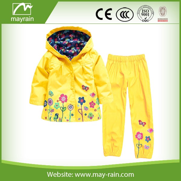 kids rainsuit E17