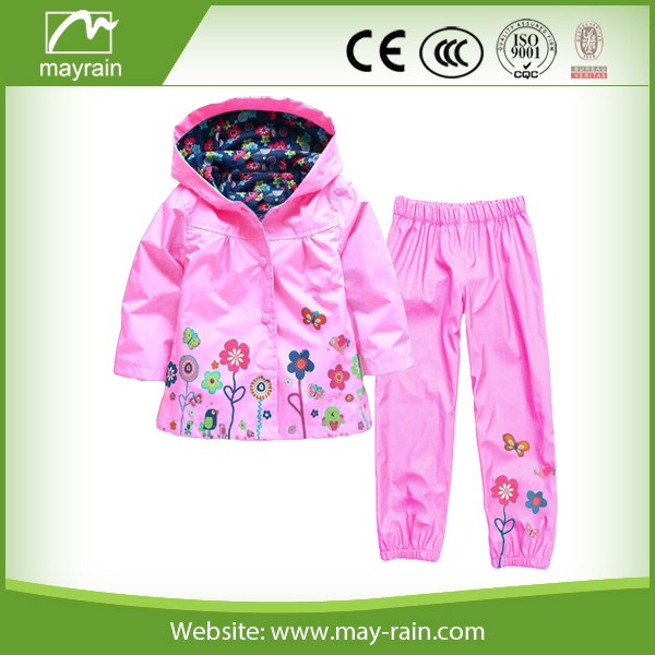 kids rainsuit E18