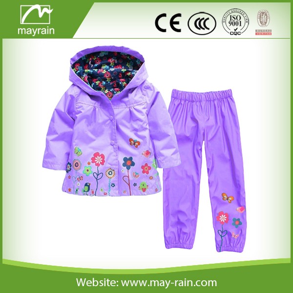 kids rainsuit E21